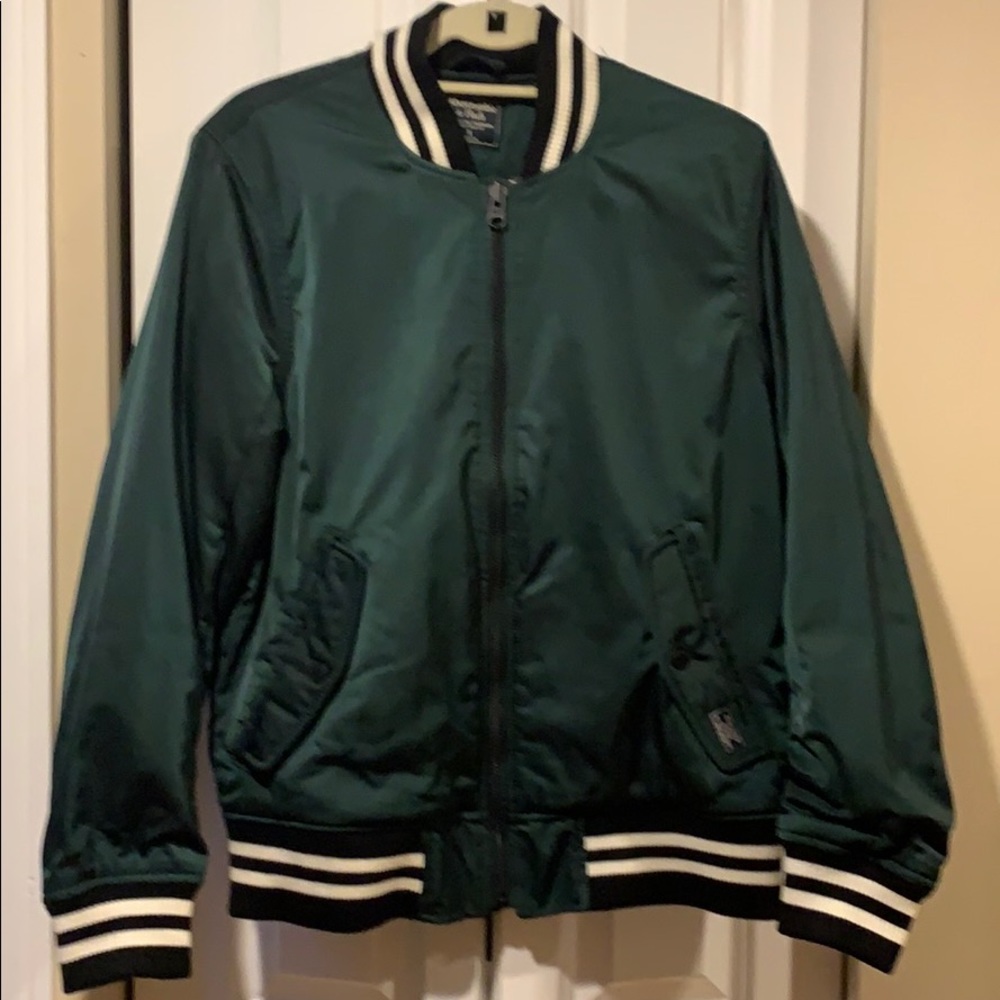 Abercrombie and Fitch bomber varsity jacket